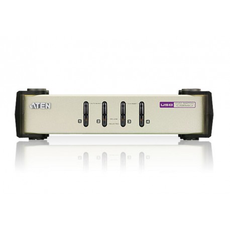 KVM stikalo 4:1 namizni VGA/PS2-USB s kabli, Aten CS84U