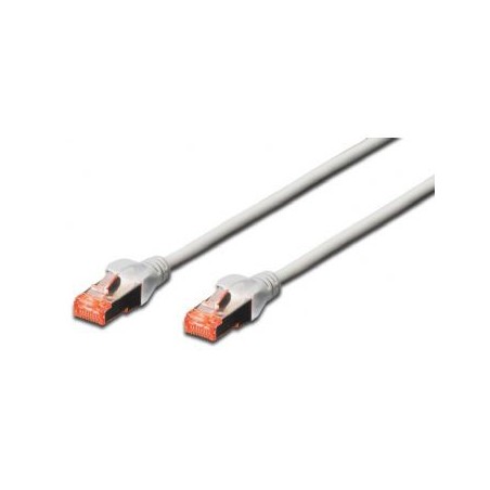 Kabel SFTP CAT.6 patch 0,25m siv Digitus