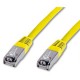 Kabel UTP CAT.5e patch 3m rumen Digitus