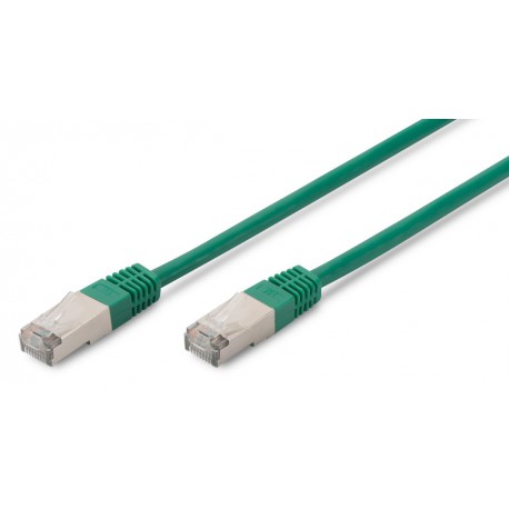 Kabel SFTP CAT.5e patch 10m zelen Digitus