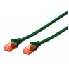 Kabel SFTP CAT.6A patch 3m zelen Digitus LSOH