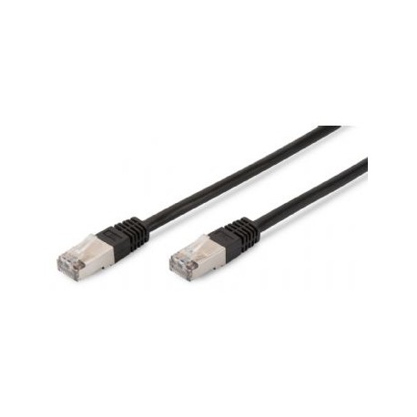 Kabel SFTP CAT.5e patch 10m črn Digitus