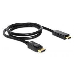 Kabel DisplayPort - HDMI 1m Delock