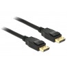 Kabel DisplayPort 1m Delock, črn