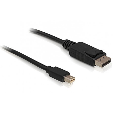 Kabel DisplayPort-DisplayPort mini 4K 1m Delock, črn