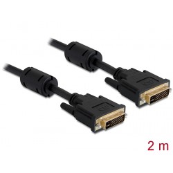 Kabel DVI dual-link 24+5 2m Delock