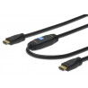 Kabel HDMI z ojačevalcem 10m Digitus, črn