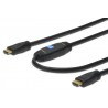 Kabel HDMI z ojačevalcem 30m Digitus, črn