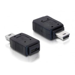 Adapter USB mini M - USB mikro-B Ž Delock