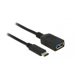 Adapter USB 3.1 Tip-C M - USB-A Ž 3A Delock