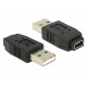 Adapter USB mini Ž - USB -A M Delock