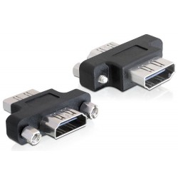 Adapter HDMI Ž na HDMI Ž 19-pin Delock