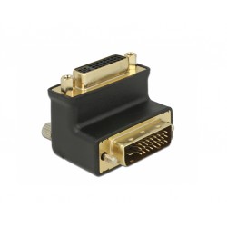 Adapter DVI 24+1 na DVI 24+5 kotni 90° Delock