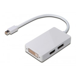 Adapter HDMI-D Mikro M na VGA Ž 10cm Digitus