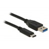 Kabel USB 3.1 A-C 1m črn SBOX