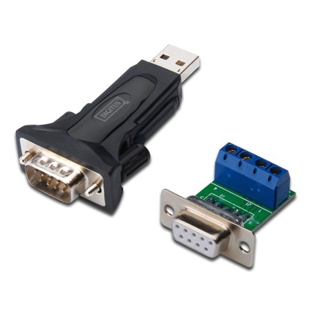 Pretvornik USB -  1xSerial DB09 + RS485 Digitus