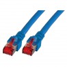 Priključni kabel za mrežo Cat6 S/FTP 20m moder