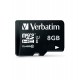 Spominska kartica MicroSD 8GB HC Class 10 Verbatim 44081 z adapterjem