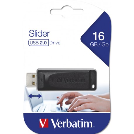 USB ključek 16GB Verbatim Slider 98696
