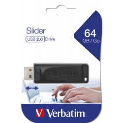 USB ključek 64GB Verbatim Slider 98698