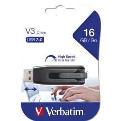 USB ključek 16GB Verbatim Store'N'Go V3 črn 49172