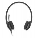 Slušalke z mikrofonom Logitech H340 stereo, USB, črne