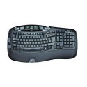 Tipkovnica brezžična Unifying Logitech K350 Wave