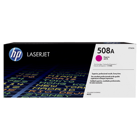 Toner HP 508A, magenta (CF363A)