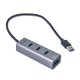 USB HUB 4x USB 3.0 i-Tec Metal, U3HUBMETAL403
