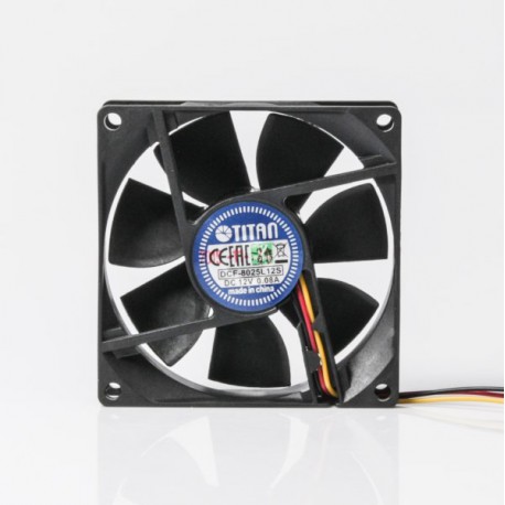Ventilator TITAN DCF-8025L12S, 80mm