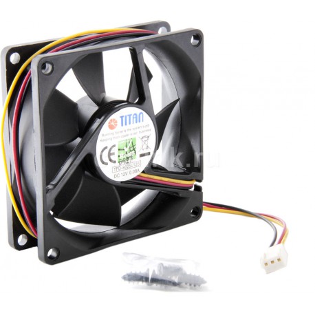Ventilator TITAN DCF-8025L12S, 80mm