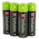 Baterija polnilna AA 1.2V 2600mAh 4/1 Verbatim 49941