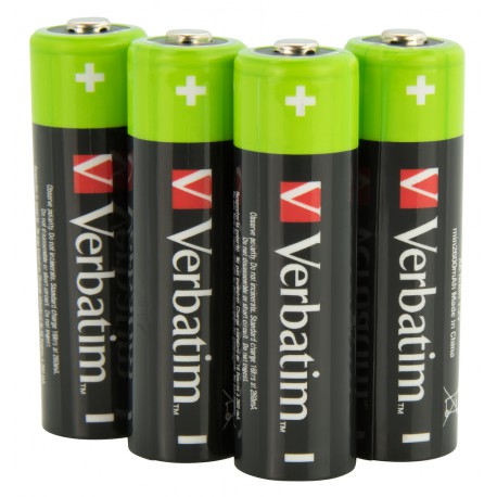 Baterija polnilna AA 1.2V 2600mAh 4/1 Verbatim 49941