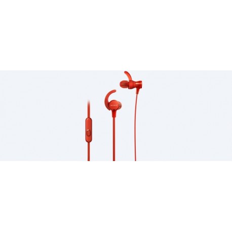 Slušalke SONY EXTRA BASS rdeče, MDRXB510ASR.CE7