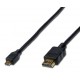 Kabel HDMI – HDMI mikro (D) 2m