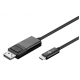 Kabel USB 3.1 Type-C na DisplayPort 1.2m, Goobay