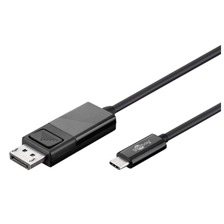 Kabel USB 3.1 Type-C na DisplayPort 1.2m, Goobay