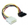 Adapter Serial ATA 1xSATA kotni +1xMolex M Delock