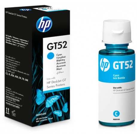 Črnilo HP GT52 (M0H54AE), modra (cyan)