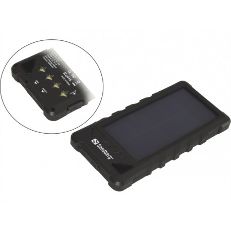 Prenosna baterija Powerbank Sandberg Outdoor Solar 16000, 420-35