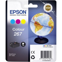 Črnilo Epson 267 barvno, C, M, Y, (C13T26704010)