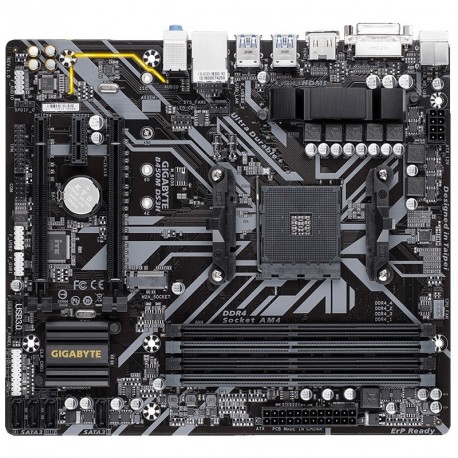 Matična plošča Gigabyte B450M DS3H, DDR4,  AM4, mATX