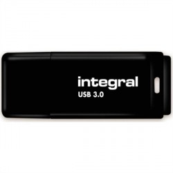 USB ključek 128GB INTEGRAL BLACK, črn, INFD128GBBLK3.0