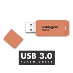 USB ključek 16GB INTEGRAL NEON, oranžen, INFD16GBNEONOR3.0
