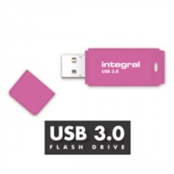 USB ključek 16GB INTEGRAL NEON, pink, INFD16GBNEONPK3.0