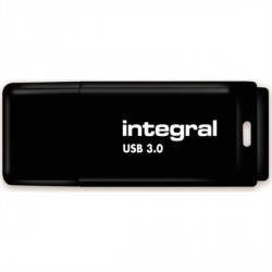 USB ključek 32GB INTEGRAL BLACK, črn, INFD32GBBLK3.0