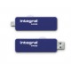 USB ključek 64GB Integral Slide, moder, INFD64GBSLDOTG3.0