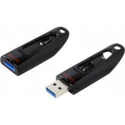 USB ključek 128GB SanDisk Ultra, črn, SDCZ48-128G-U46