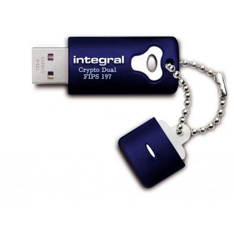USB ključek 8GB Integralm Crypto 197 Dual INFD8GCRYPTODL197