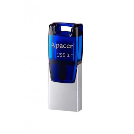 USB ključek 32GB APACER AH179, 3.1 mikro, moder, OTG